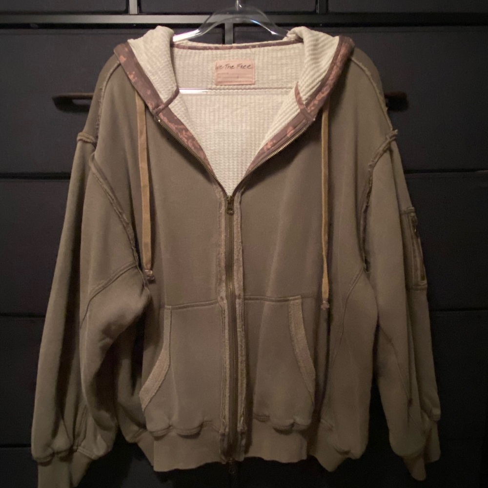 We The Free Textured oversized hoodie